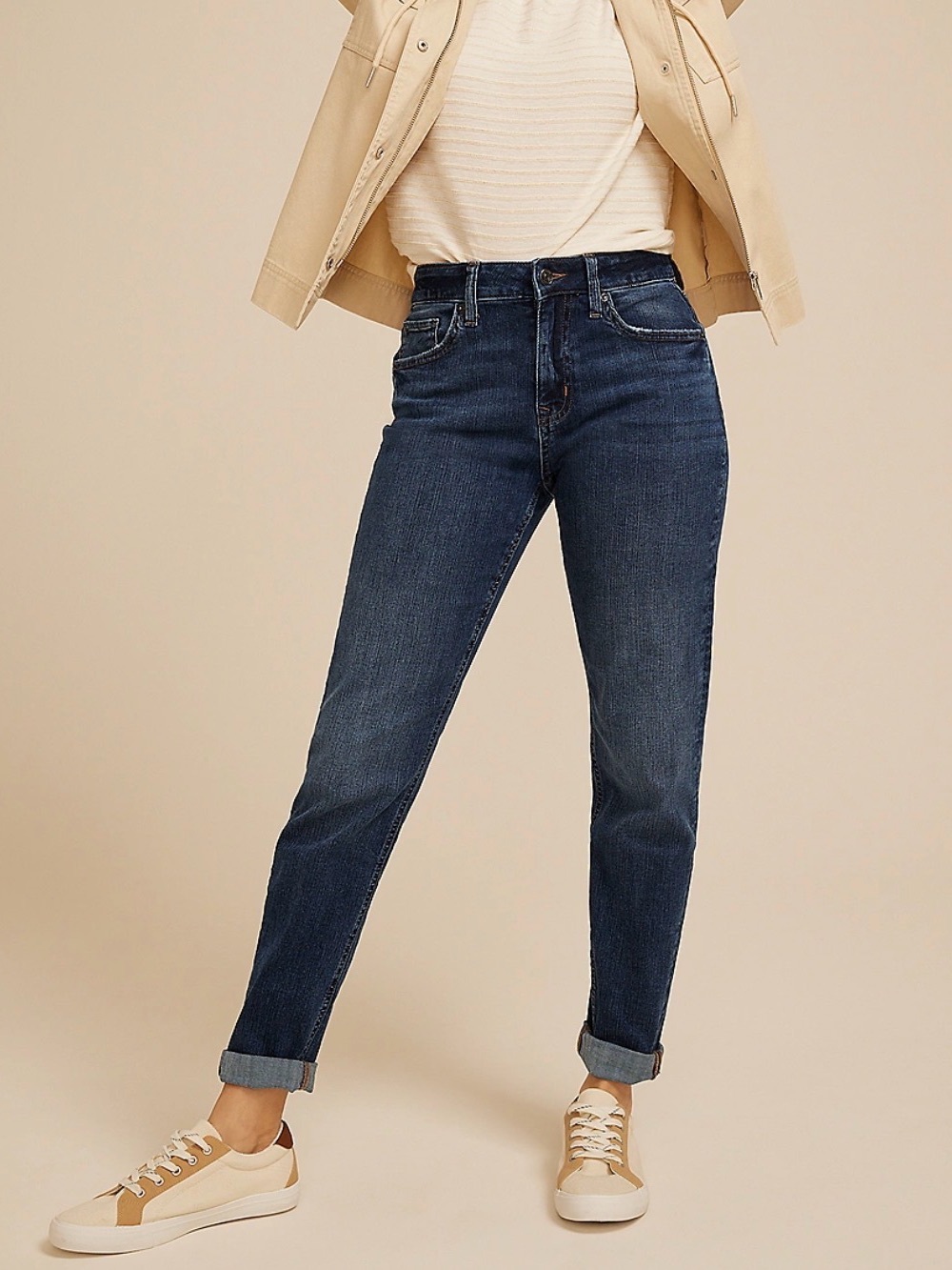 Maurices size 12 m jeans classic high rise dark 90’s taper NWT